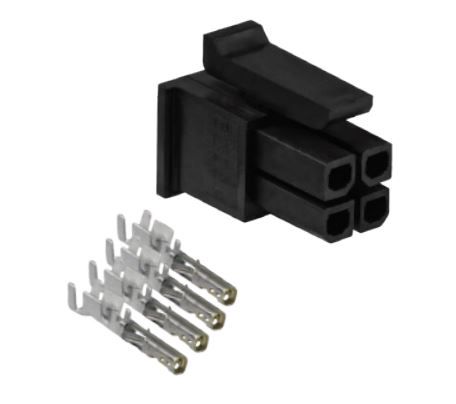 Teltonika PR4MK04K | 4-pin plug | 4 Pin, PR4MK04K model for Teltonika routers, TELTONIKA 4-PIN PLUG PR4MK04K 4779051841110