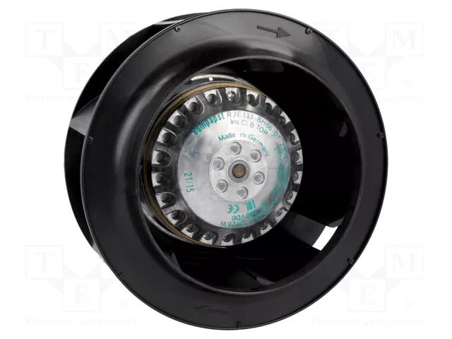 Fan: AC; radial; 230VAC; Ø133x73mm; ball; 2700rpm; IP44 EBM-PAPST R2E133-BH66-07
