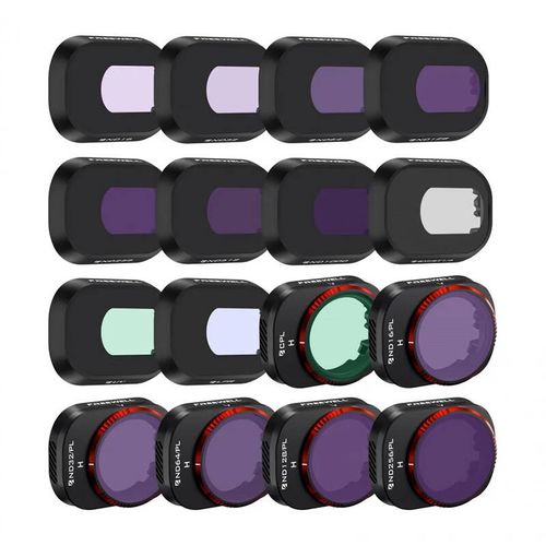 Set of 16 filters Freewell for DJI Mini 4 Pro drone, Freewell FW-MN4-MEGA