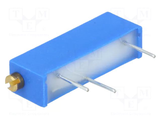 Potentiometer: mounting; multiturn; 10kΩ; 750mW; ±10%; linear BOURNS 3006P-1-103LF