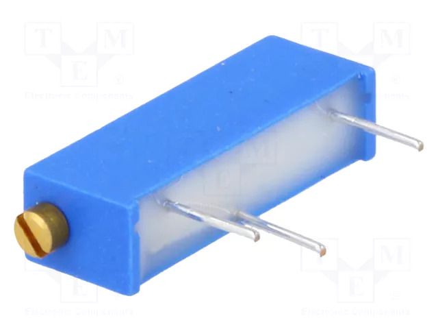Potentiometer: mounting; multiturn; 100Ω; 750mW; ±10%; linear BOURNS 3006P-1-101LF