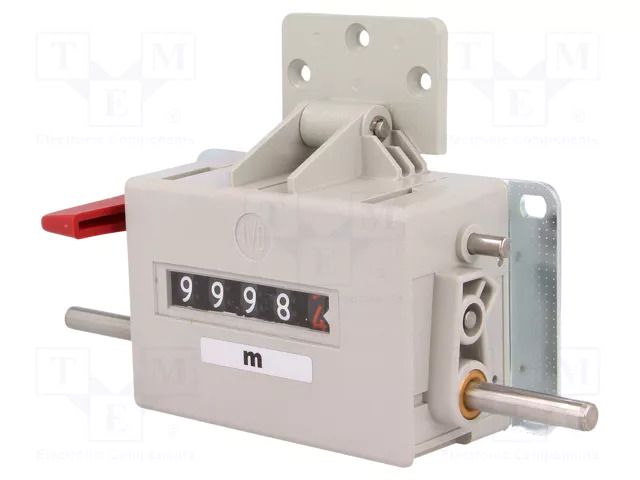 Counter: mechanical; mechanical indicator; meters; 9999,9min Baumer IVO SX-M410/B