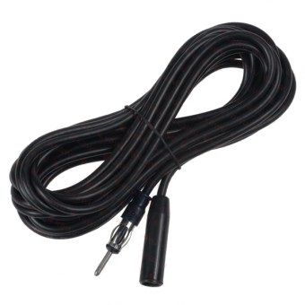 Automašīnas antenas pagarināšanas kabelis DIN spraudnis - DIN ligzda 2m RF/WA1-2 5900804013228