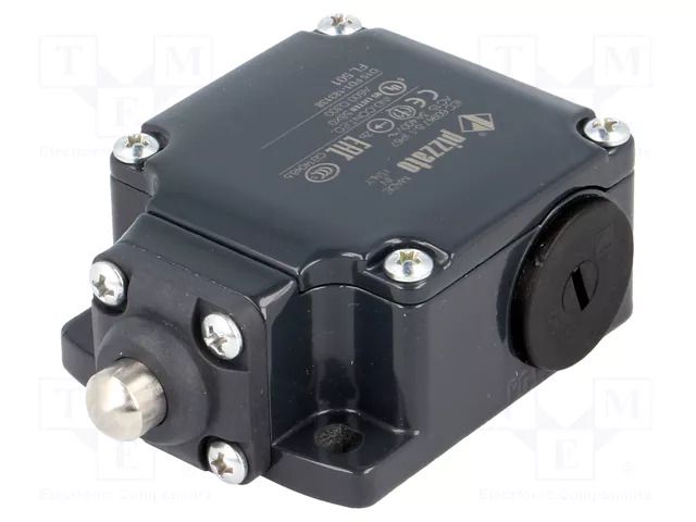 Limit switch; pin plunger Ø10mm; NO + NC; 10A; max.500VAC; PG13,5 PIZZATO ELETTRICA FL501