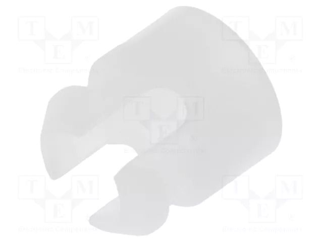 Assembly stud; polyamide; L: 4mm; assembly hole,snap fastener FIX&FASTEN FIX-SS4-4