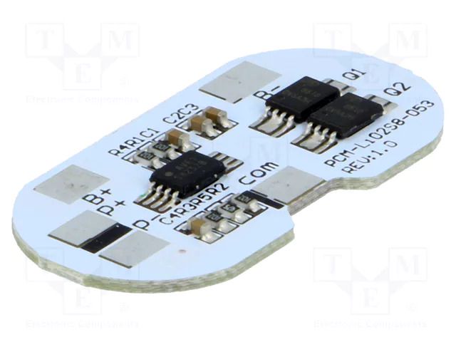 BMS protection; Li-Ion; 3A; 7.4VDC SMARTEC PCM-L02S8-053