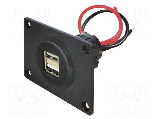 USB power supply; USB A socket x2; Sup.volt: 12÷24VDC; Inom: 5A PRO CAR PROCAR-67322500