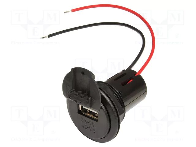 USB power supply; USB A socket; Sup.volt: 12÷24VDC; Inom: 3A PRO CAR PROCAR-67331600