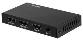 SPLTR, HDMI, 2-PORT, 60HZ, 100 TO 240VAC ST122HD202