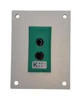 THERMOCPL CONN, W/PANEL, SOCKET, K, 1WAY IS-K-FF + FSP-1