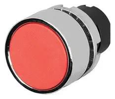 ACTUATOR, RED, ROUND, SILVER, METAL 46-2131.3120.000