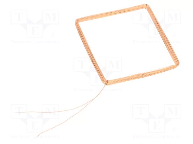 Antenna; RFID; 125kHz; Body dim: 46x46x3mm; Usable dim: 42x42x3mm SR PASSIVES CP-570UH-42-42