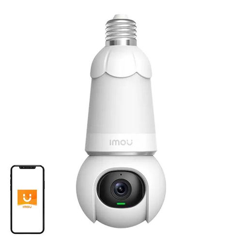 2in1 Bulb and 360° Outdoor Camera WiFi IMOU Bulb Cam 5MP, IMOU IPC-S6DP-5M0WEB-E27