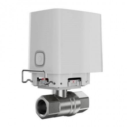 WaterStop bezvadu elektriskais 1/2" ūdens vārsts, balts, IP56, Ajax 45644.146.WH1