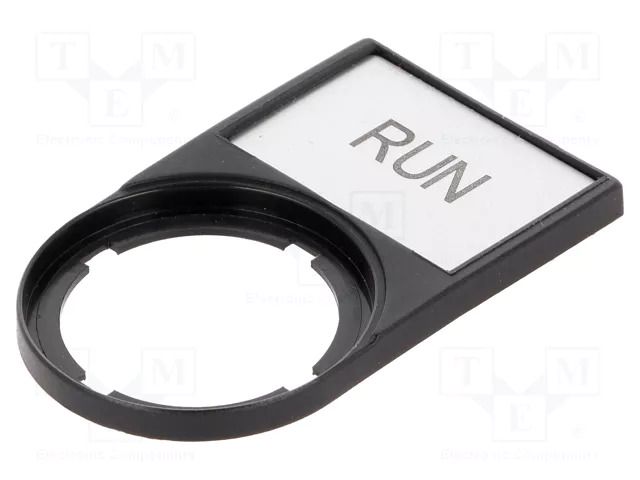 Bezel with description label; RMQ-Titan; 30x50mm EATON ELECTRIC M22S-ST-GB7