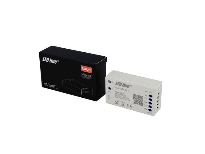 LED Kontrolieris, 12-24V, 4x4A, CCT, Wi-Fi TUYA VARIANTE +RF, LED LINE 471284 5905378217997; 5907777471284