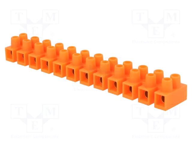 Connector: terminal block; 76A; 400V; screw terminal; orange PAWBOL PE.4035P