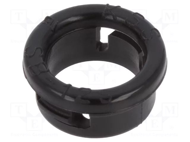 Grommet; Ømount.hole: 11.9mm; Øhole: 9.2mm; black KSS WIRING SB-12S