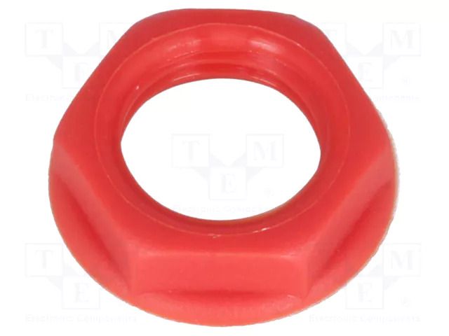Nut; red; S2 CLIFF CL1416