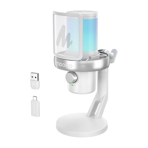 Maono DM40 Pro microphone (white), Maono DM40 Pro white