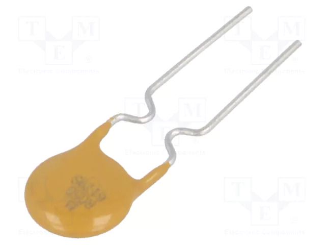 Fuse: PTC polymer; 500mA; Ø7.9mm; THT; 5.1mm BOURNS MF-R050