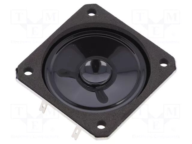 Loudspeaker; miniature,mylar,general purpose,waterproof; 2W; 8Ω VISATON VS-K-50-SQ