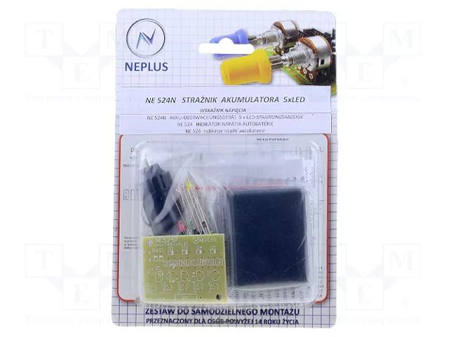 Charge battery tester; 12VDC; charging control Nord Elektronik Plus ZSM-NE524N