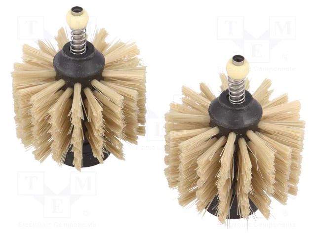 Brush; for cleaner; 2pcs; 50mm; Bristle material: plastic; 40g JBC TOOLS JBC-CLMB-P1