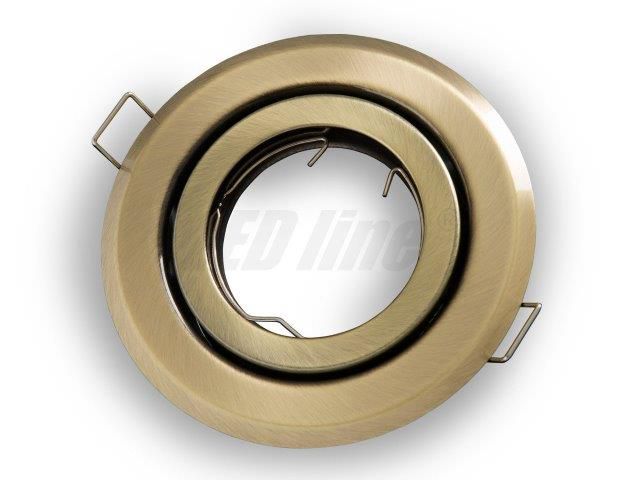 Iebūvējams LED line® downlight tipa apaļš grozāms patina 242779 5901583242779