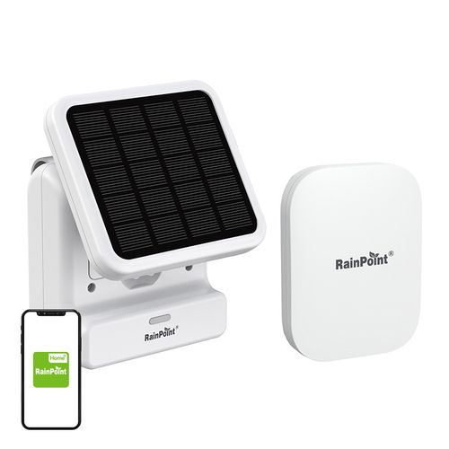 Smart Solar Water Pump Kit with Gateway RainPoint, app, RainPoint HTP115FR+HWG023WBRF