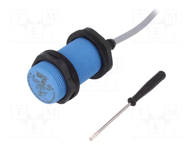 Sensor: capacitive; Range: 3÷16mm; OUT: NPN / NO + NC; 2m; plastic SICK CM30-16BNP-EW1