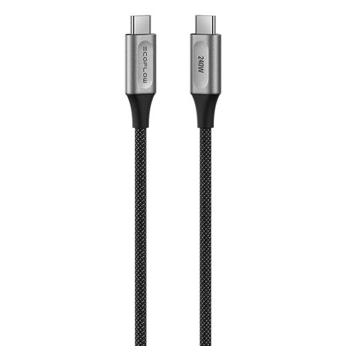 Kabel USB-C EcoFlow RAPID Pro 240W 1,8m, EcoFlow EFA-240W-C-C-CABLE-E