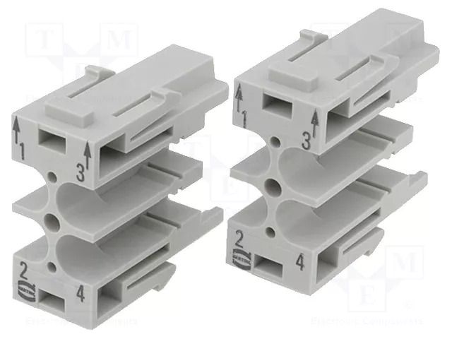 Connector: HAN; module; male; Han Modular SC; UL94V-0; Modules: 1 HARTING 09140044701