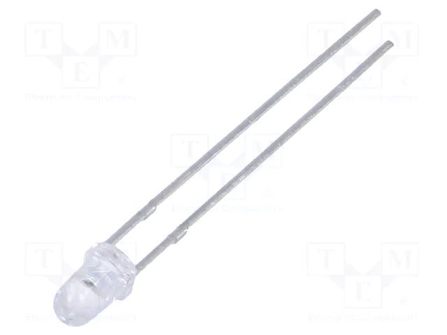 LED; yellow; 3mm; 3000mcd; 30°; Front: convex; 1.7÷2.5VDC FORYARD FYL-3014SUYC1A