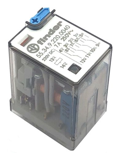 Relejs  220VDC, 4CO,7A 55.34.9.220.0040