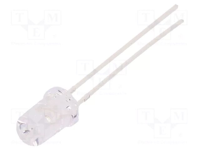 LED; bluish green; 5mm; 15500÷18500mcd; 25°; Front: convex FORYARD FYL-5014BGC1H-TL