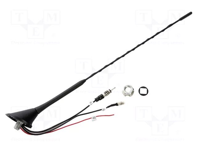 Antenna; car top,automotive; 0.41m; 25dBi; AM,DAB,FM; universal PER.PIC. A00022