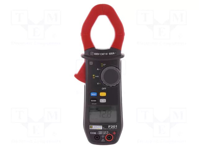 Meter: multifunction; digital,pincers type; LCD; (5999); True RMS CHAUVIN ARNOUX CA-F201