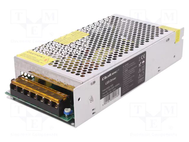 Power supply: switching; for building in; constant voltage; 150W QOLTEC QOLTEC-50928