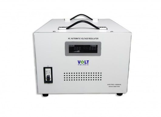 Vienfāzes sprieguma stabilizators 230Vac 10000VA AVR SERVO SVC-10000VA 5904100450565
