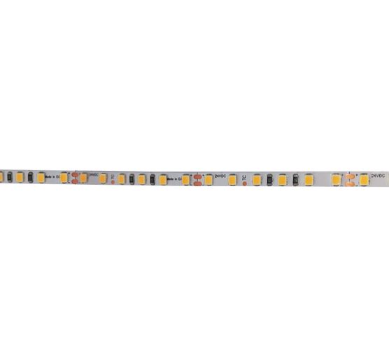 LED lente 24V 9.6W/m, 5mm plata, nehermētiska auksti balta 100lm/W AKTO HM-2835-96245-Wm 4772081001196