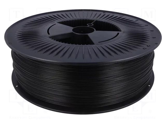 Filament: PLA; Ø: 1.75mm; black; 200÷235°C; 5kg DEVIL DESIGN DEV-PLA-1.75-BK-5