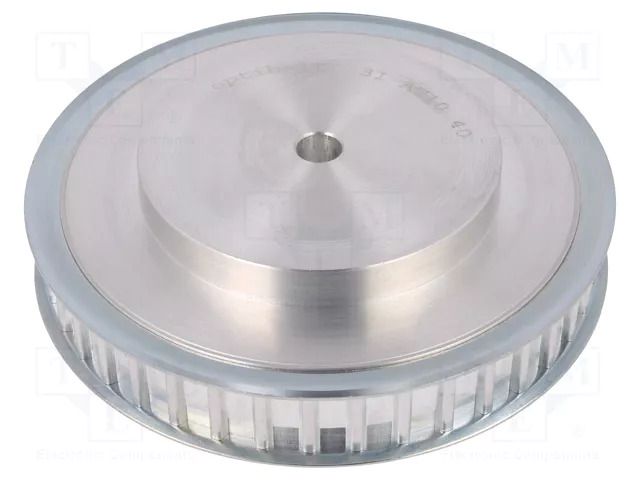 Belt pulley; T10; W: 16mm; whell width: 31mm; Ø: 125.45mm; aluminium OPTIBELT 31-T10-40-200ZA