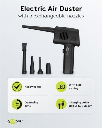 Elektriskais kompresors.6Wh Max 46.8W Goobay 61667 4040849616679