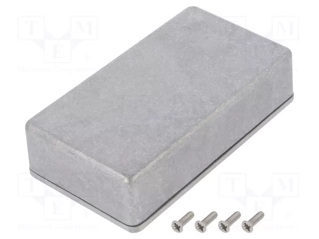 Enclosure: multipurpose; X: 64mm; Y: 115mm; Z: 30mm; aluminium; IP54 DELTRON ENCLOSURES DEL-459-0020