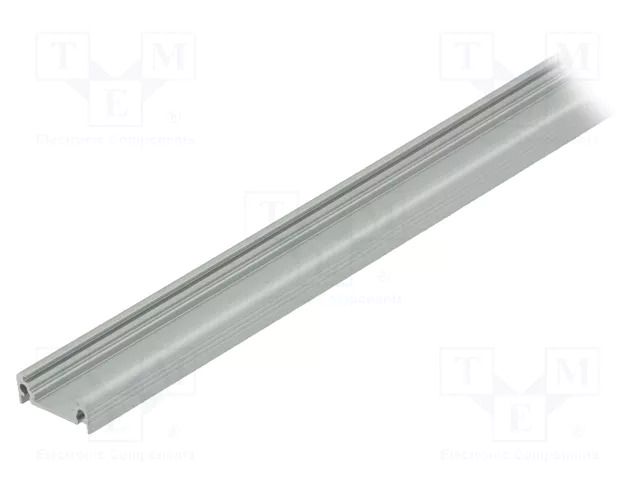 Profiles for LED modules; natural; L: 1m; SURFACE10; aluminium TOPMET TOP-SURFACE10/A-1M
