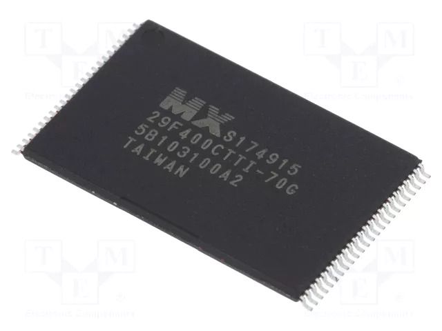 IC: FLASH memory; 4MbFLASH; 70ns; TSOP48; parallel MACRONIX INTERNATIONAL MX29F400CTTI-70G