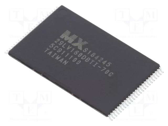 IC: FLASH memory; 16MbFLASH; 70ns; TSOP48; parallel MACRONIX INTERNATIONAL MX29LV160DBTI-70G