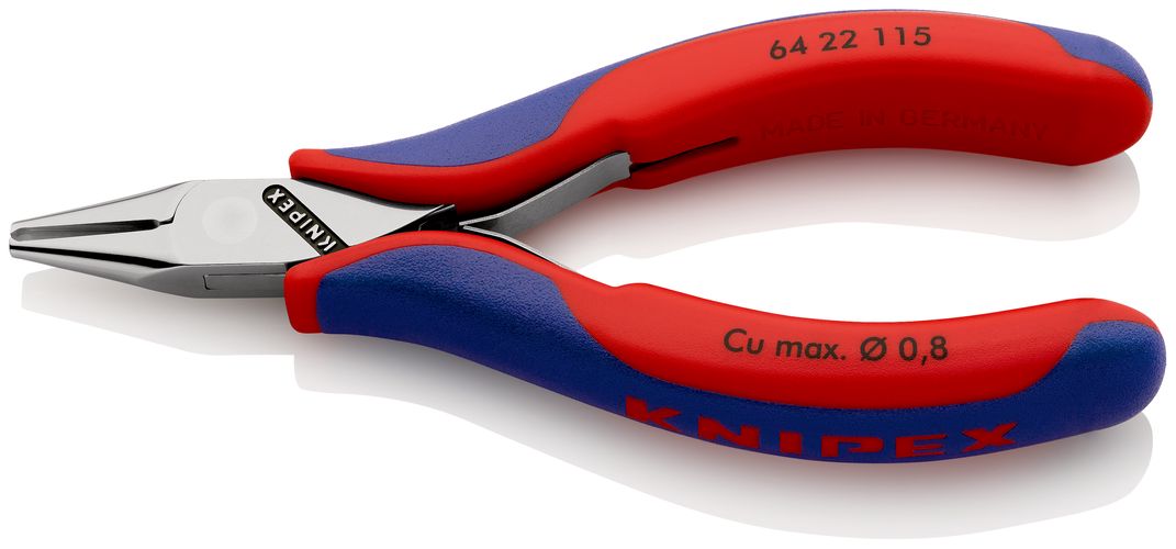 KNIPEX 64 22 115 Electronics End Cutting Nipper with multi-component handles 115 mm 64 22 115 4003773017806