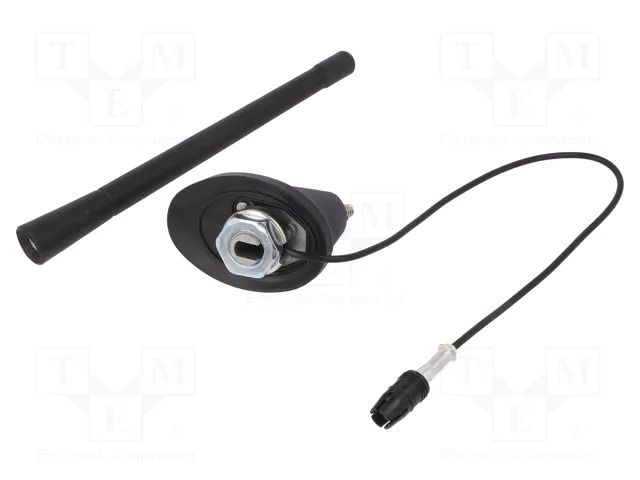 Antenna; automotive; 0.175m; Alfa Romeo,Fiat; with amplifier 4CARMEDIA ANT.49